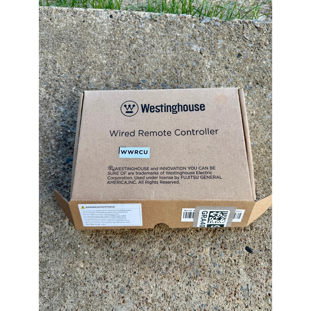 Westinghouse Wired Remote Controller WWRCU for Air Conditioner HVAC System